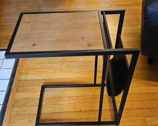 Industrial CTable with Magazine Holder