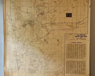 Kalamazoo Metro Area Map