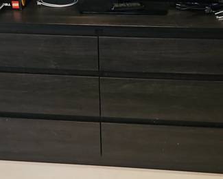 IKEA Malm Black Drawer Dresser