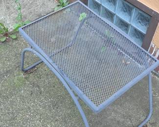 Woodard Metal Mesh Side Table second image