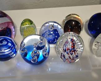 Glass Paperweights Collection