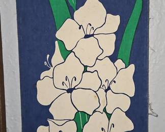 Gladiolus Floral Art Print