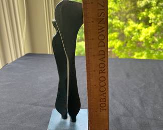 V111 - $50. 2000 “Mentor” # 11 By Boris Kramer. Forged Steel Sculpture. Measures 3” x 9.5” Tall.