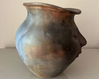 V36 - $65. Face Pot by Cherie Westmoreland.