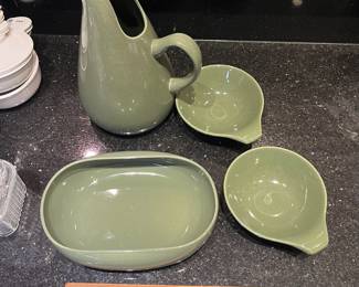 V132 - $50. 4 Piece Set. Russel Wright mfg by Steubenville.