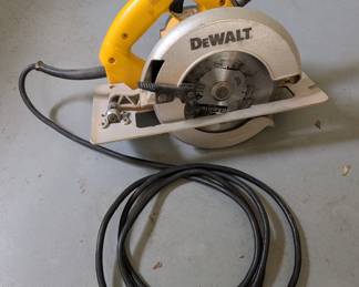 V155 -$60. Dewalt DW364. 7-1/4" corded circular saw.