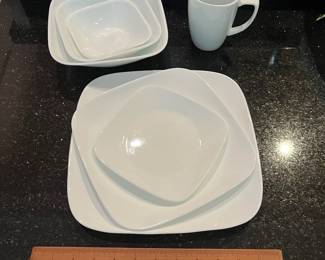 V126 - $175. Corelle Vitrelle. 103 Pieces total