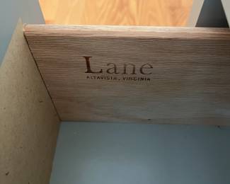 V21 - $250 PAIR of Post Modern Grey Waterfall Lane Furniture Night Stands / Side Tables. Each Measures 26” x 17.25” x 21.4” Tall.