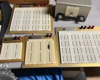 V122 - $300. Vintage Healthkit Lot. Microprocessor Trainer Systems with tons of accessories.