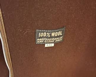 V172 - $120. Men's Christian Dior Monsieur Double Breasted Belted Trench Coat Size 44. Great condition.