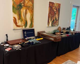 OVERVIEWS! Please come to the sale to purchase items in these photos!
