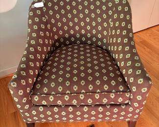 V54 - $175. Rowe Furniture Side Chair. Measures 31” Wide x 30” Deep x Floor to seat 20” x Floor to back 30.5 Tall.