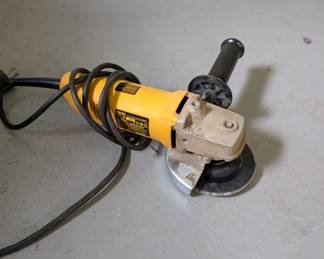 V151 - $30. Dewalt DW402 4.5" Angle Grinder.