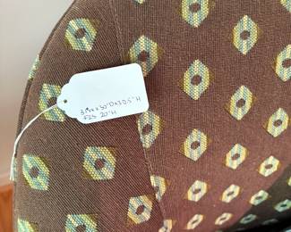 V54 - $175. Rowe Furniture Side Chair. Measures 31” Wide x 30” Deep x Floor to seat 20” x Floor to back 30.5 Tall.