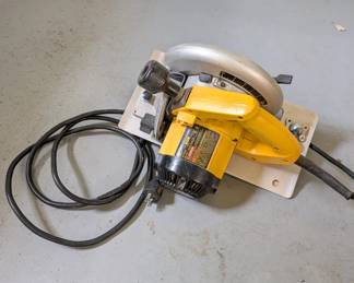 V155 -$60. Dewalt DW364. 7-1/4" corded circular saw.