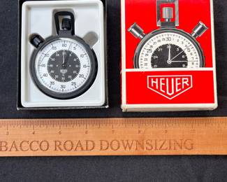 V117 - $80. Vintage Heuer Military Stopwatch. Parts Only.