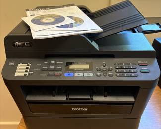 V107 - $100. Brother Printer Multi-Function Center. Model MFC-7860-DW.