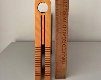 V30 - $125. Michael Joerling signed Wooden Art Sculpture.
