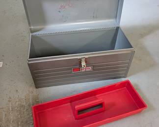 V144 - $40. Craftsman Toolbox with lift out tray.