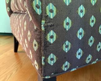 V54 - $175. Rowe Furniture Side Chair. Measures 31” Wide x 30” Deep x Floor to seat 20” x Floor to back 30.5 Tall.