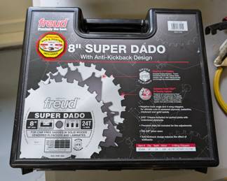 V143 - $100. Freud 8" Super Dado Blade. Looks good!