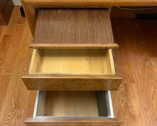V92 - $600. Edward Axel Roffman Associates Burl Desk. Measures 72” x 36” x 29” Tall. HEAVY. You need at least 2 really strong people - preferably 4.