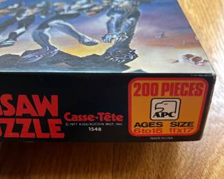 V44 - $30. 1977 KISS Puzzle. 200 pieces. Complete.