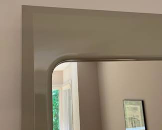 V22 - $75. Grey Lane Furniture Mirror. Measures 30.25 x 45”.