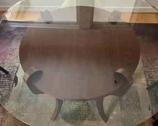 V1 - $850. *Beautiful* Handcrafted High Top Table. Table Measures 45.5” Diameter x 35.5” Tall.