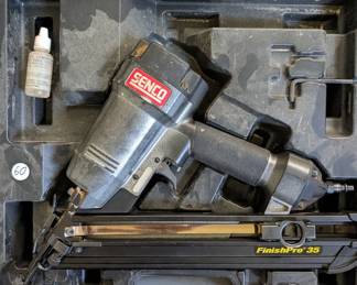 V159 - $60. Senco FinishPro 35. 15-gauge, 34-degree angled finish nailer.