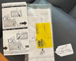 V5 - $2800. *LIKE NEW* Natuzzi Editions. Forza X790 Power Reclining Sectional. Power headrests.