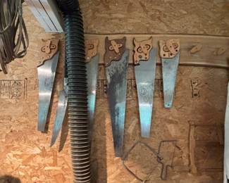 Vintage handsaws