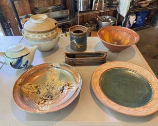 David Frank pottery