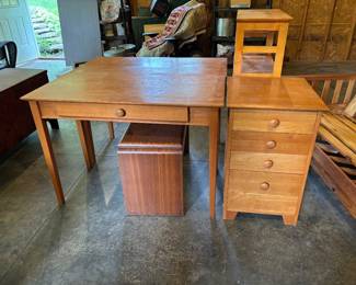 Mission style desk 