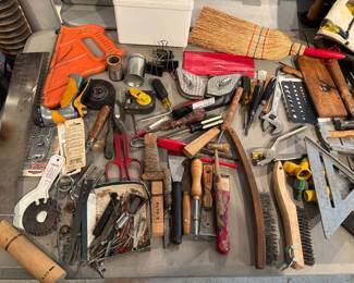 Various hand tools