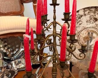 Brass Candelabra