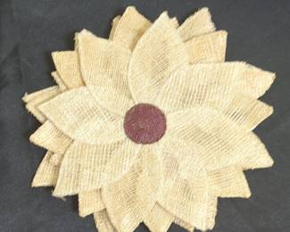 Woven Flower Coasters