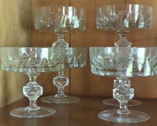 Crystal Coupe Glasses