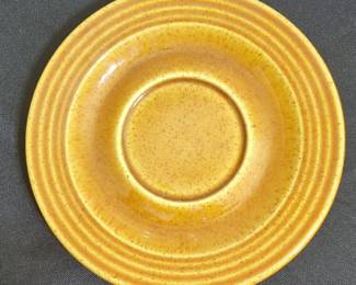 Fiesta Ware Yellow Saucer - Marigold Color