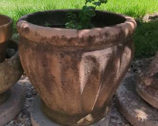Terracotta Fluted Planter Pot