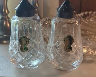 Waterford Crystal Lismore Salt and Pepper Shakers