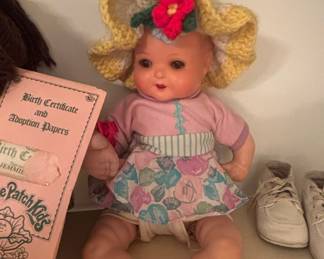 Cabbage Patch Kid Doll with Birth Certificate