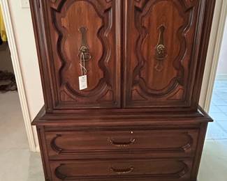 Vintage Broyhill Brasilia Armoire/Dresser