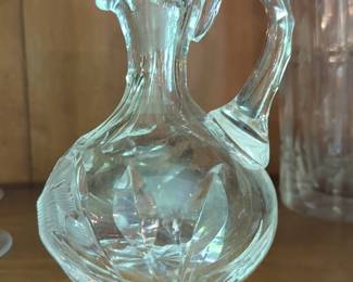 American Brilliant Cut Glass Cruet