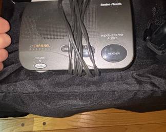 Radio Shack 12-247B Weatheradio Alert 7 Channel NOAA