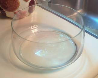 Princess House Crystal Glass Bowl