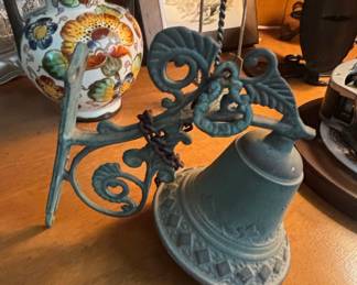 Cast Iron Wall Mount Doorbell / Service Bell