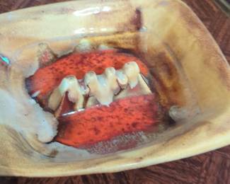 Maurice Ceramic Ashtray with Teeth