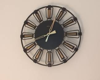 "Sunburst" Wall Clock