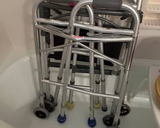 Folding Walker with Wheels